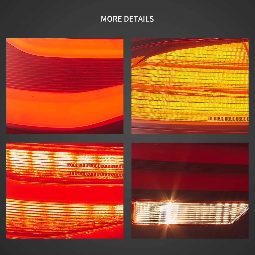 Vland LED Tail Lights Assembly LCl-Style Series for 2012-2019 BMW 3