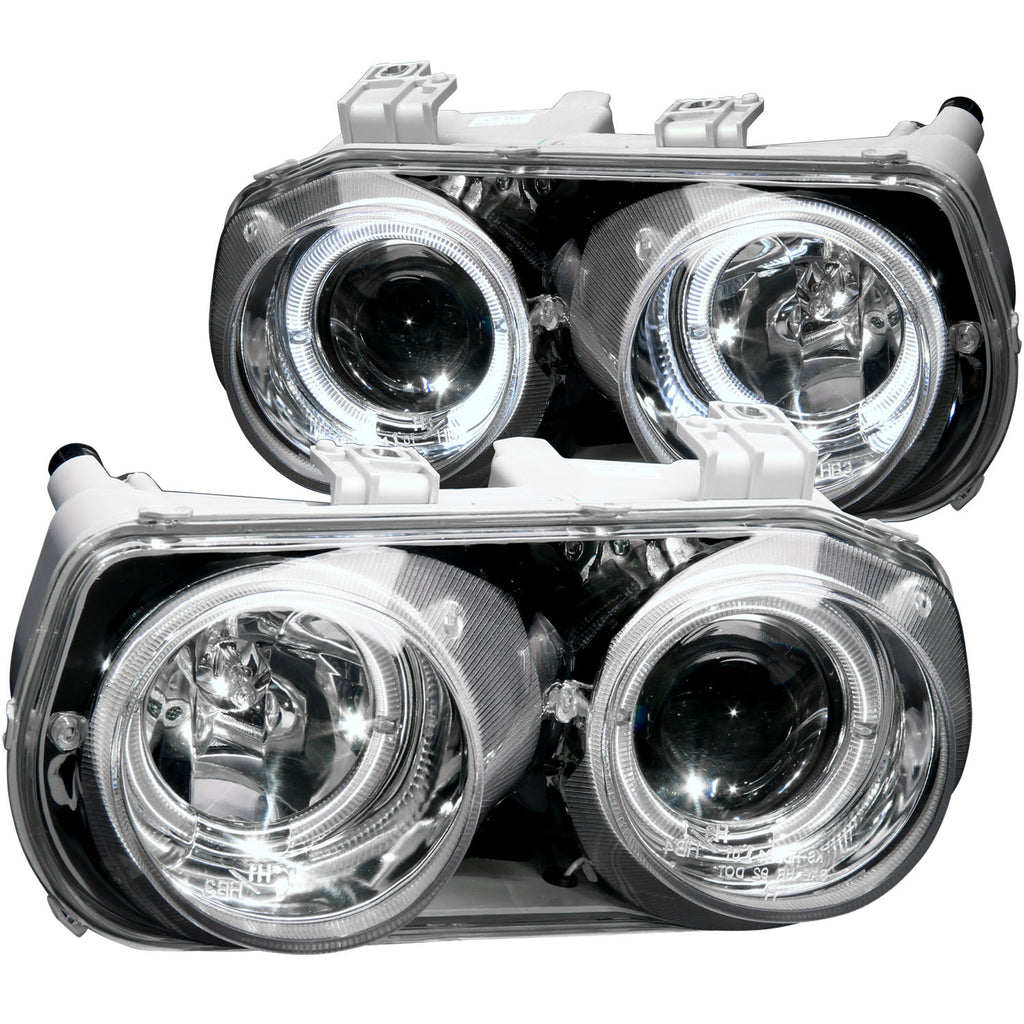 1994-1997 Acura Integra Projector Headlight Set W/Halo