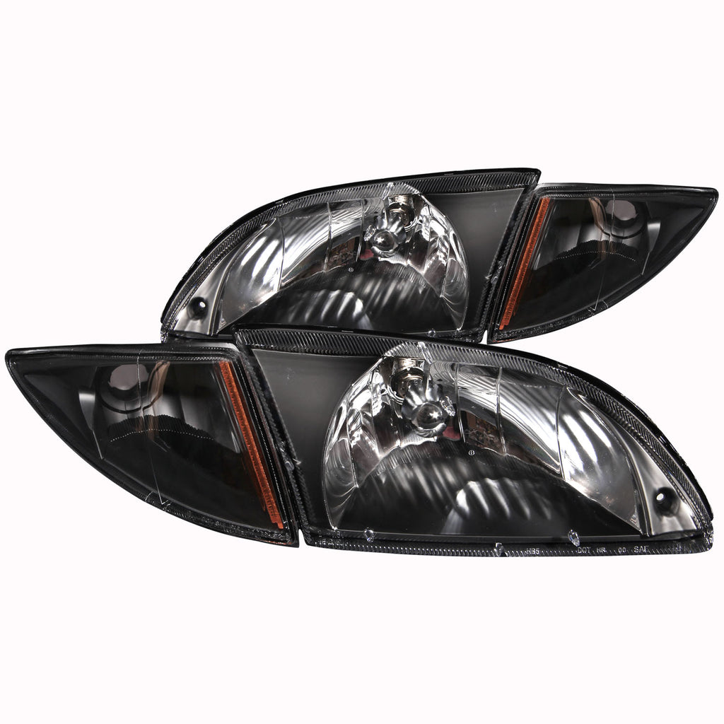 2000-2002 Chevrolet Cavalier Crystal Headlight Set