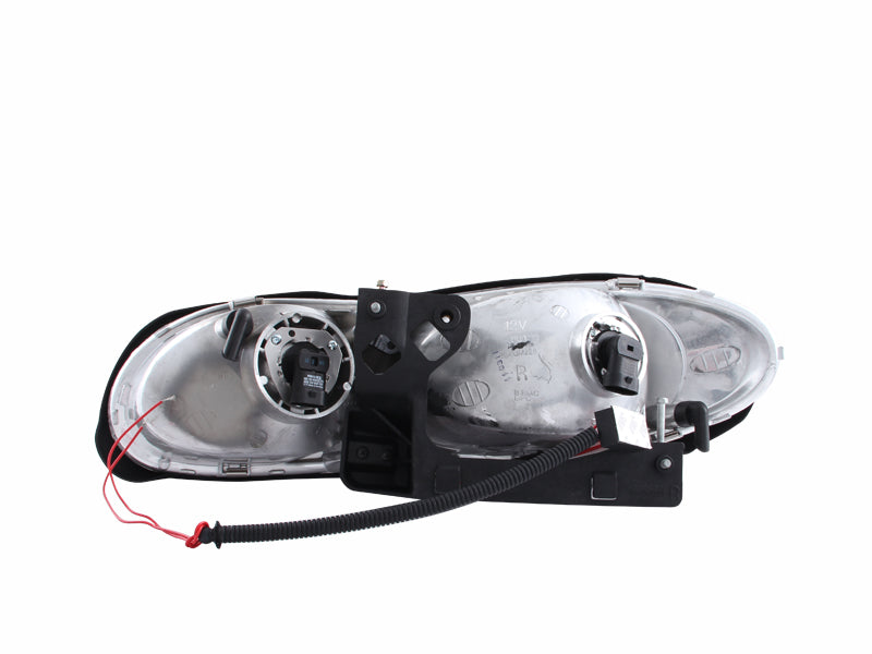 1998-2002 Chevrolet Camaro Crystal Headlight Set W/Halo