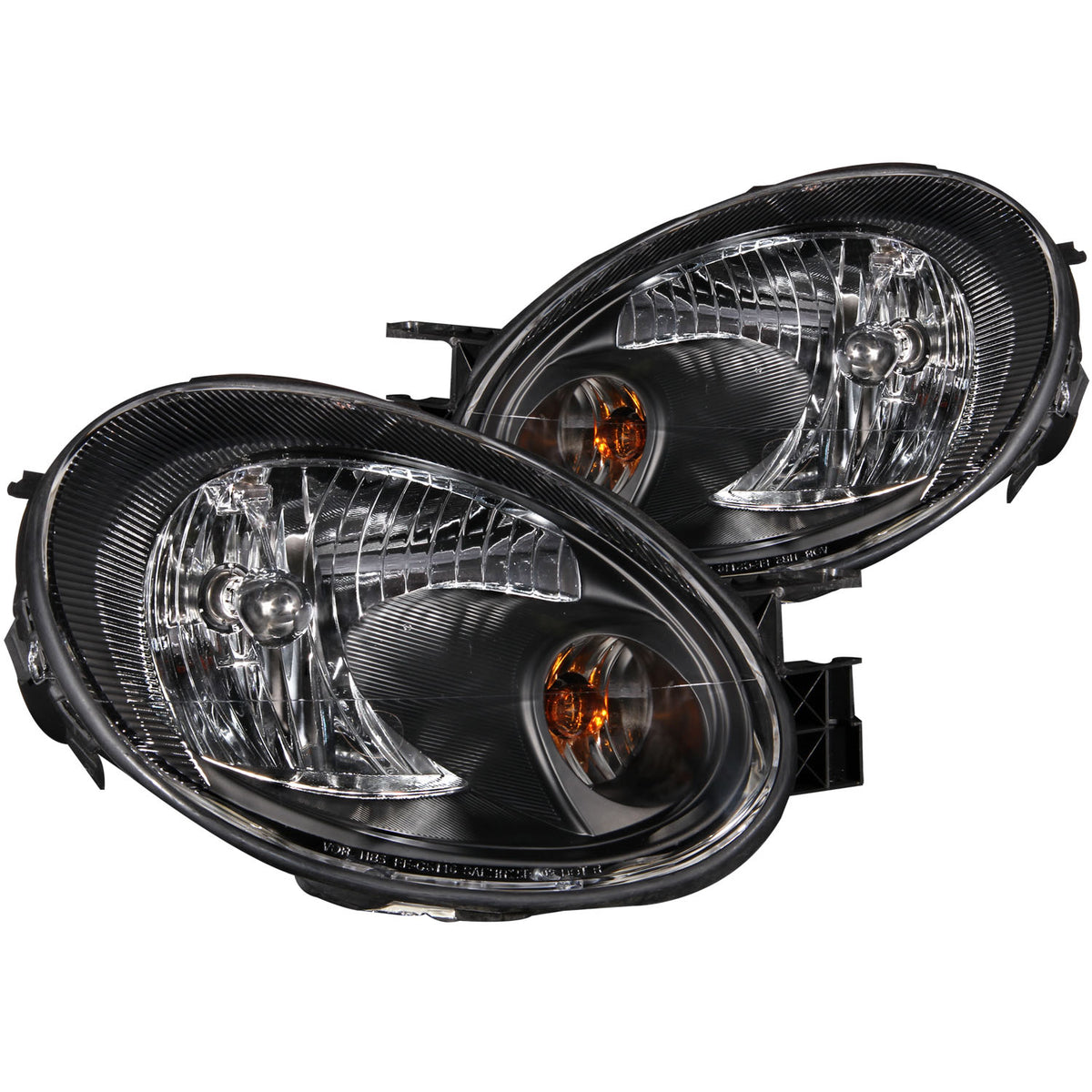 2003-2005 Dodge Neon Crystal Headlight Set