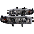 1990-1993 Honda Accord Projector Headlight Set