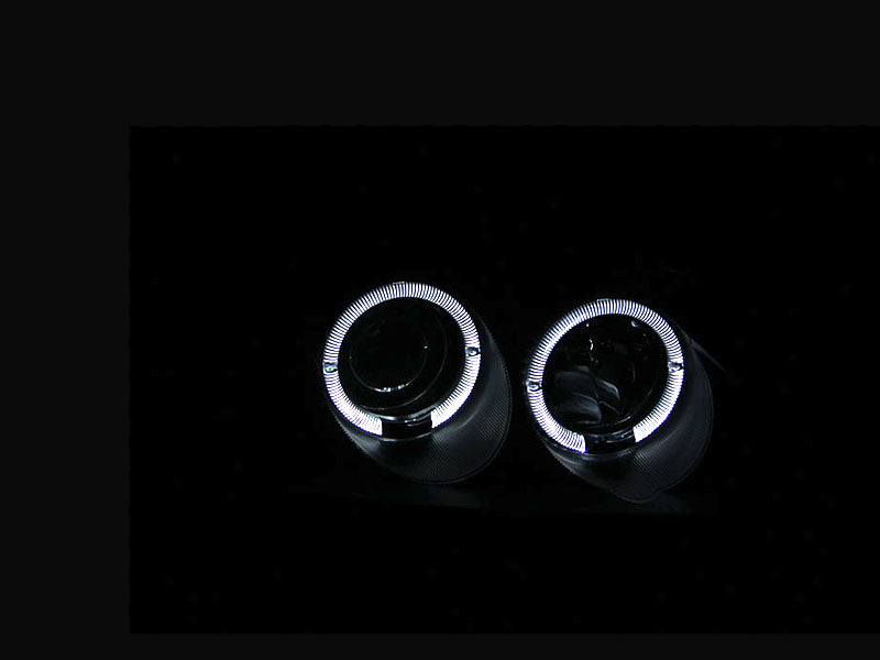 2001-2003 Honda Civic Projector Headlight Set W/Halo