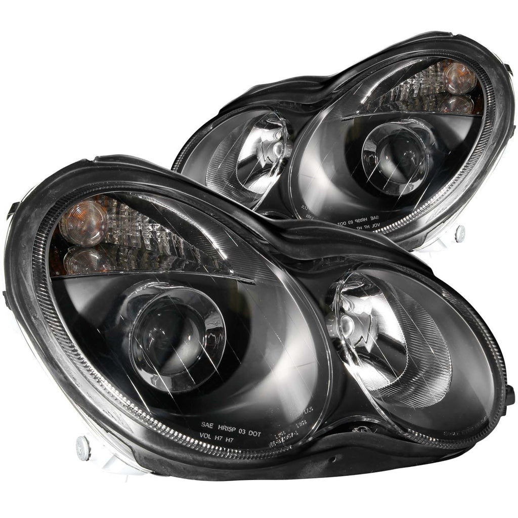 2004-2007 Mercedes-Benz C230 / 2001-2005 Mercedes-Benz C240 / 2006-2007 Mercedes-Benz C280 Projector Headlight Set