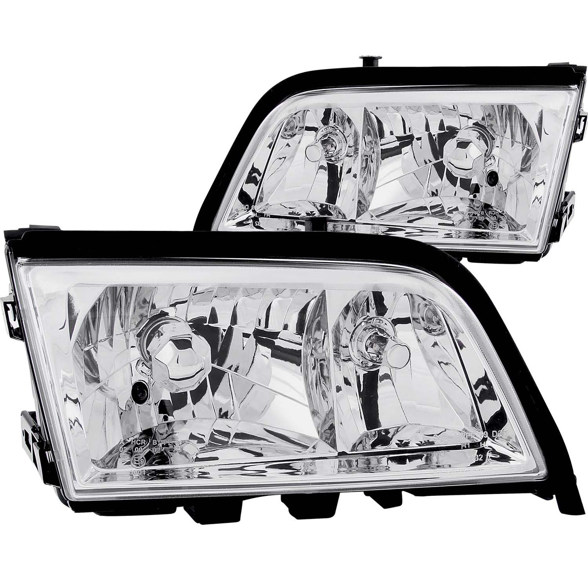 1994-1996 Mercedes-Benz C220 / 1997-2000 Mercedes-Benz C230 / 1994-2000 Mercedes-Benz C280 Crystal Headlight Set