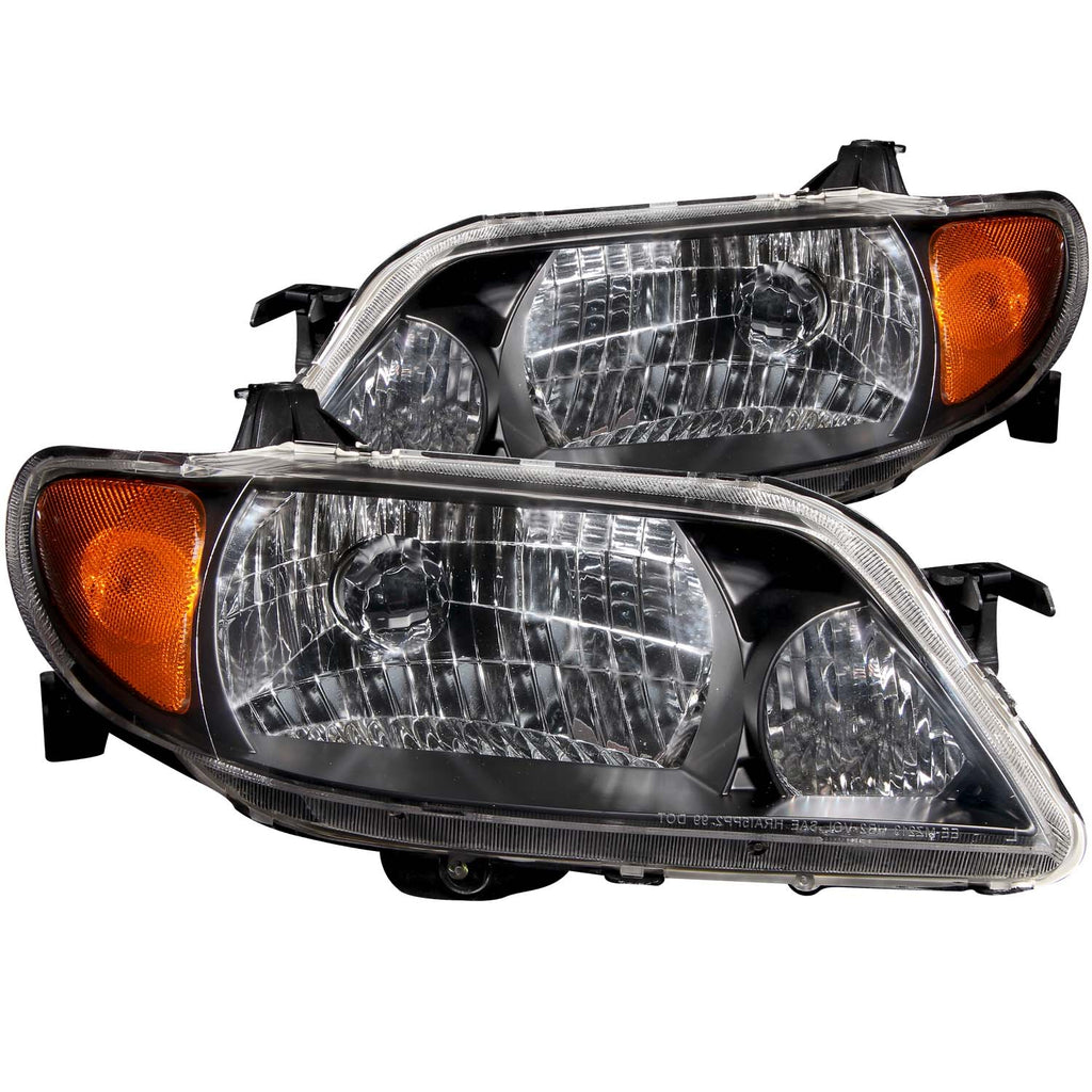 2001-2003 Mazda Protege Crystal Headlight Set