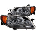 2001-2003 Mazda Protege Crystal Headlight Set