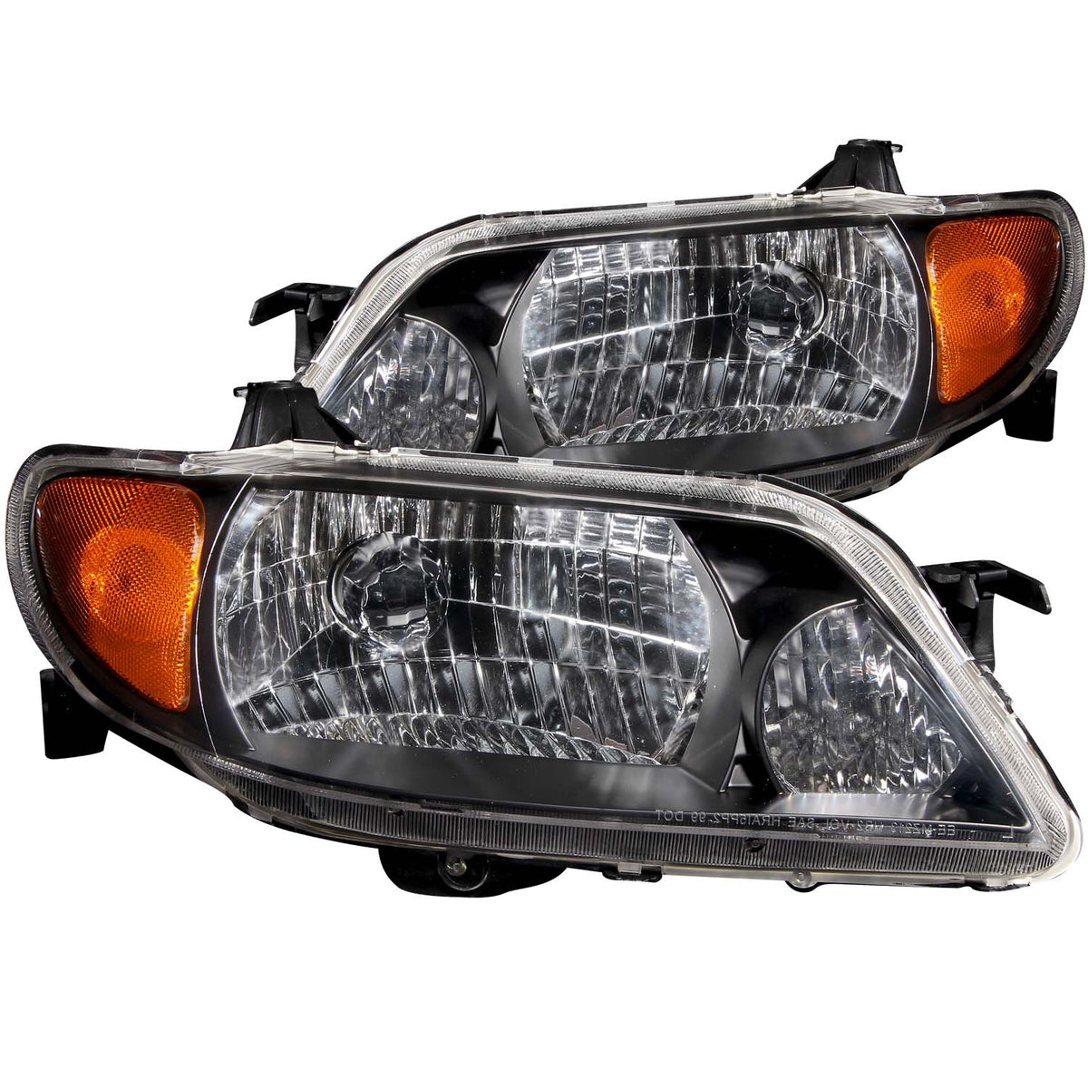 2001-2003 Mazda Protege Crystal Headlight Set