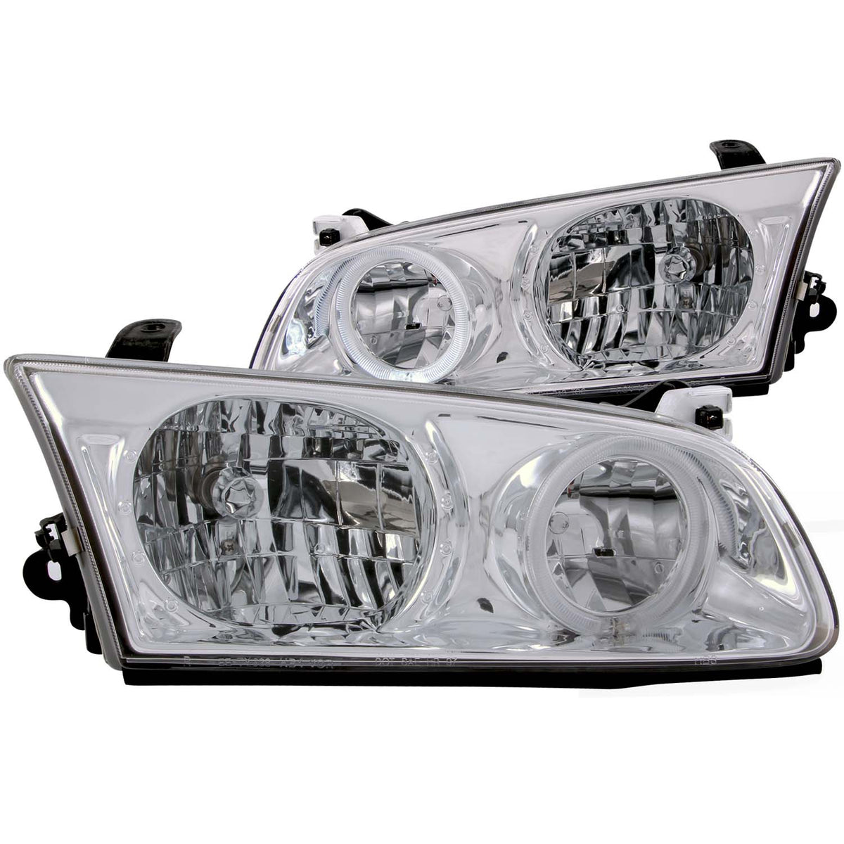 2000-2001 Toyota Camry Crystal Headlight Set W/Halo