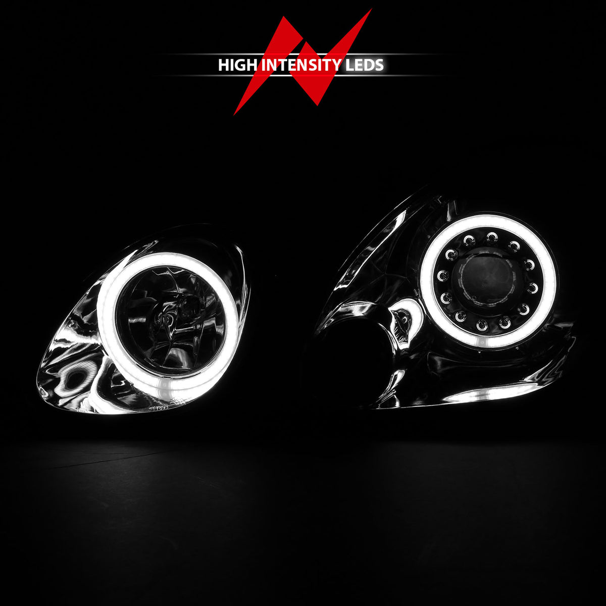 1998-2005 Lexus GS300 / 1998-2000 Lexus GS400 / 2001-2005 Lexus GS430 Projector Headlight Set W/Halo