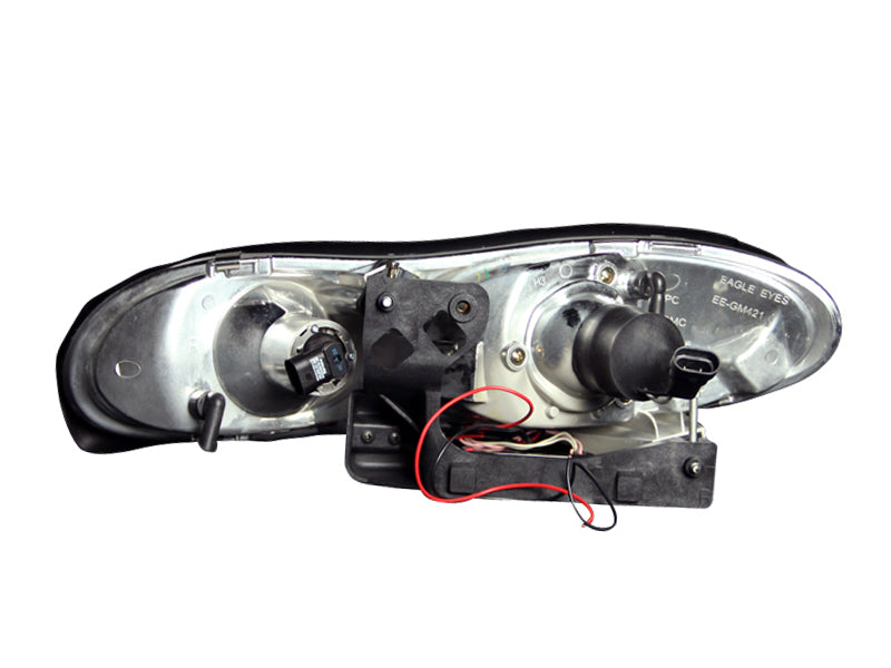 1998-2002 Chevrolet Camaro Projector Headlight Set W/Halo