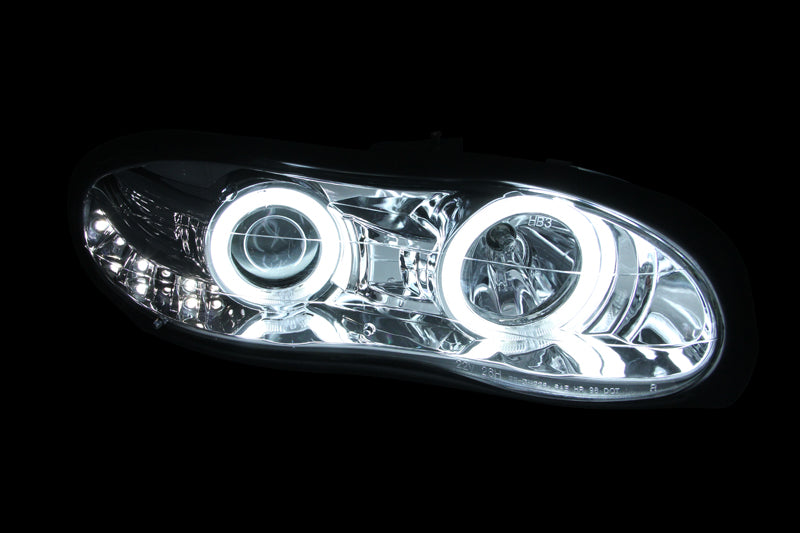 1998-2002 Chevrolet Camaro Projector Headlight Set W/Halo