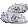 1999-2000 Honda Civic Crystal Headlight Set