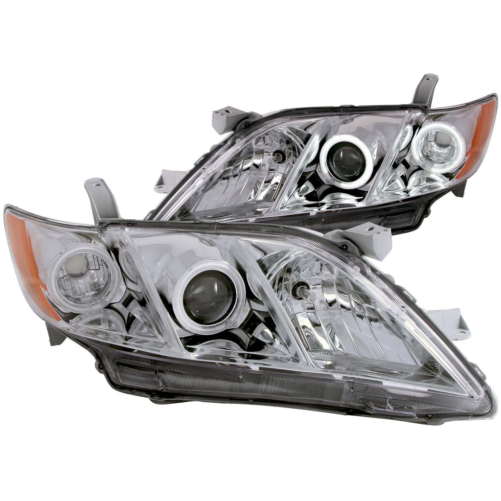 2007-2009 Toyota Camry Projector Headlight Set W/Halo