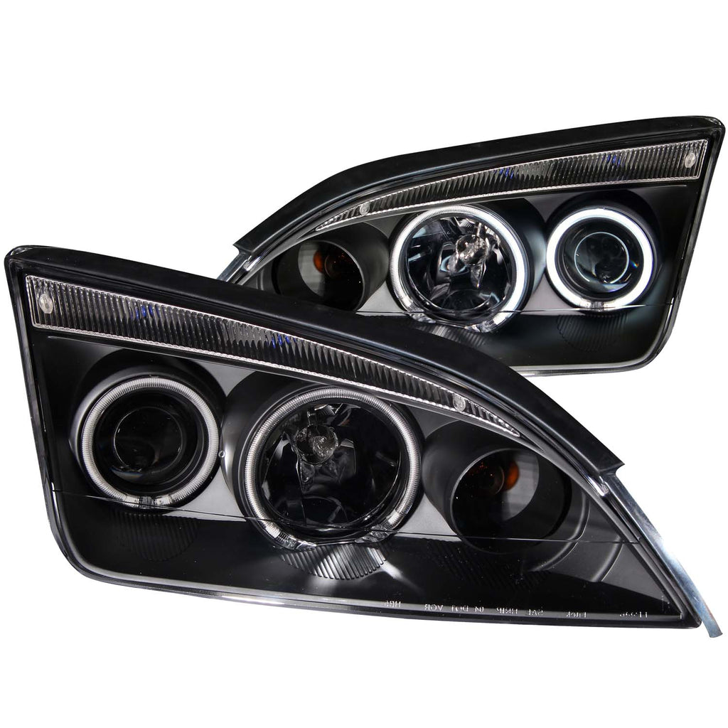 2005-2006 Ford Focus Projector Headlight Set W/Halo
