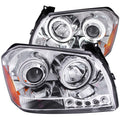 2005-2007 Dodge Magnum Projector Headlight Set W/Halo