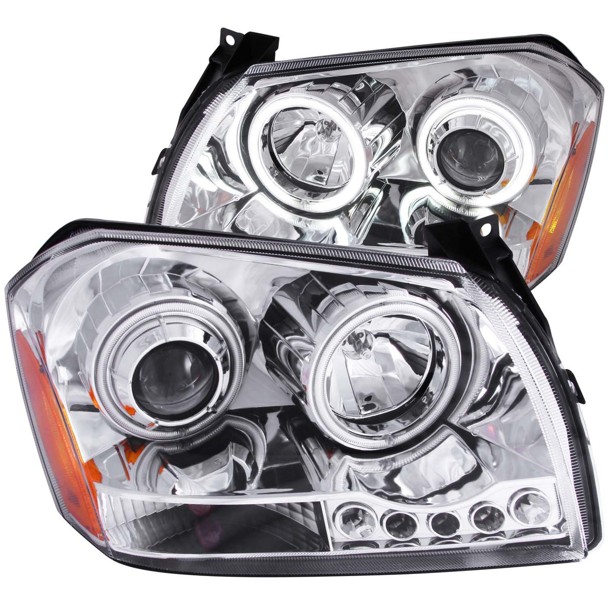 2005-2007 Dodge Magnum Projector Headlight Set W/Halo