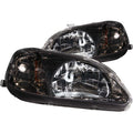 1999-2000 Honda Civic Crystal Headlight Set