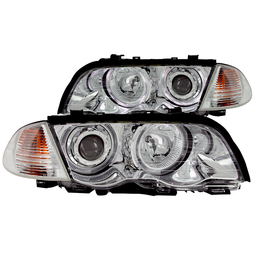 2001 BMW 320i / 1999-2000 BMW 323i / 2001 BMW 325i Projector Headlight Set W/Halo