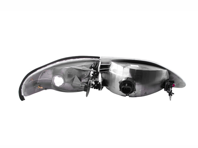 1994-1998 Ford Mustang Crystal Headlight Set