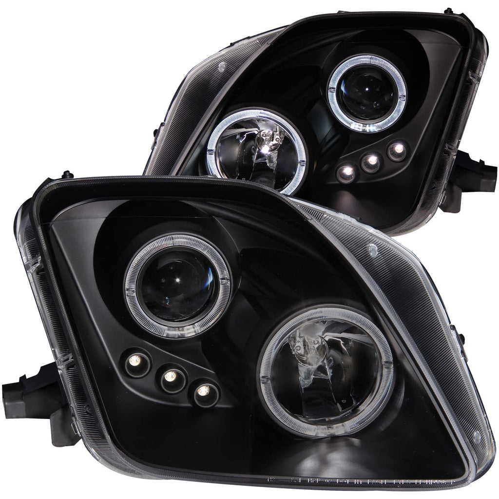 1997-2001 Honda Prelude Projector Headlight Set W/Halo