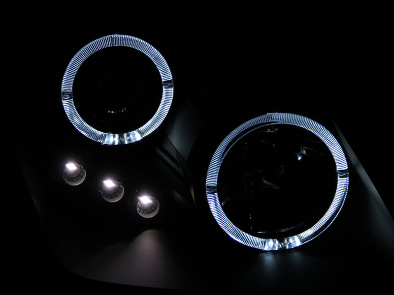 1997-2001 Honda Prelude Projector Headlight Set W/Halo