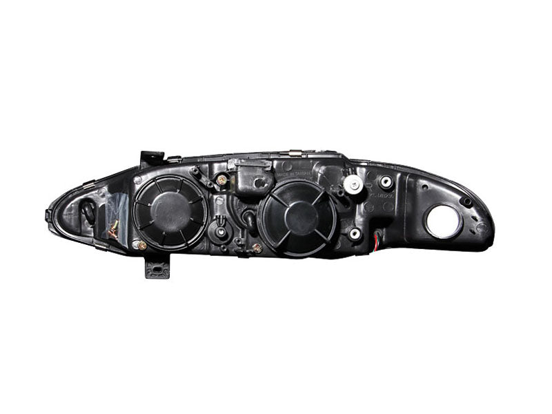 1997-1999 Mitsubishi Eclipse Projector Headlight Set W/2 Halos