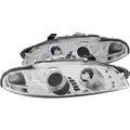 1997-1999 Mitsubishi Eclipse Projector Headlight Set W/2 Halos