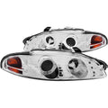 1997-1999 Mitsubishi Eclipse Projector Headlight Set W/2 Halos