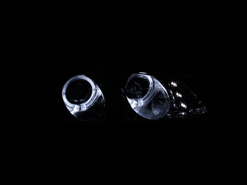 1997-1999 Mitsubishi Eclipse Projector Headlight Set W/2 Halos