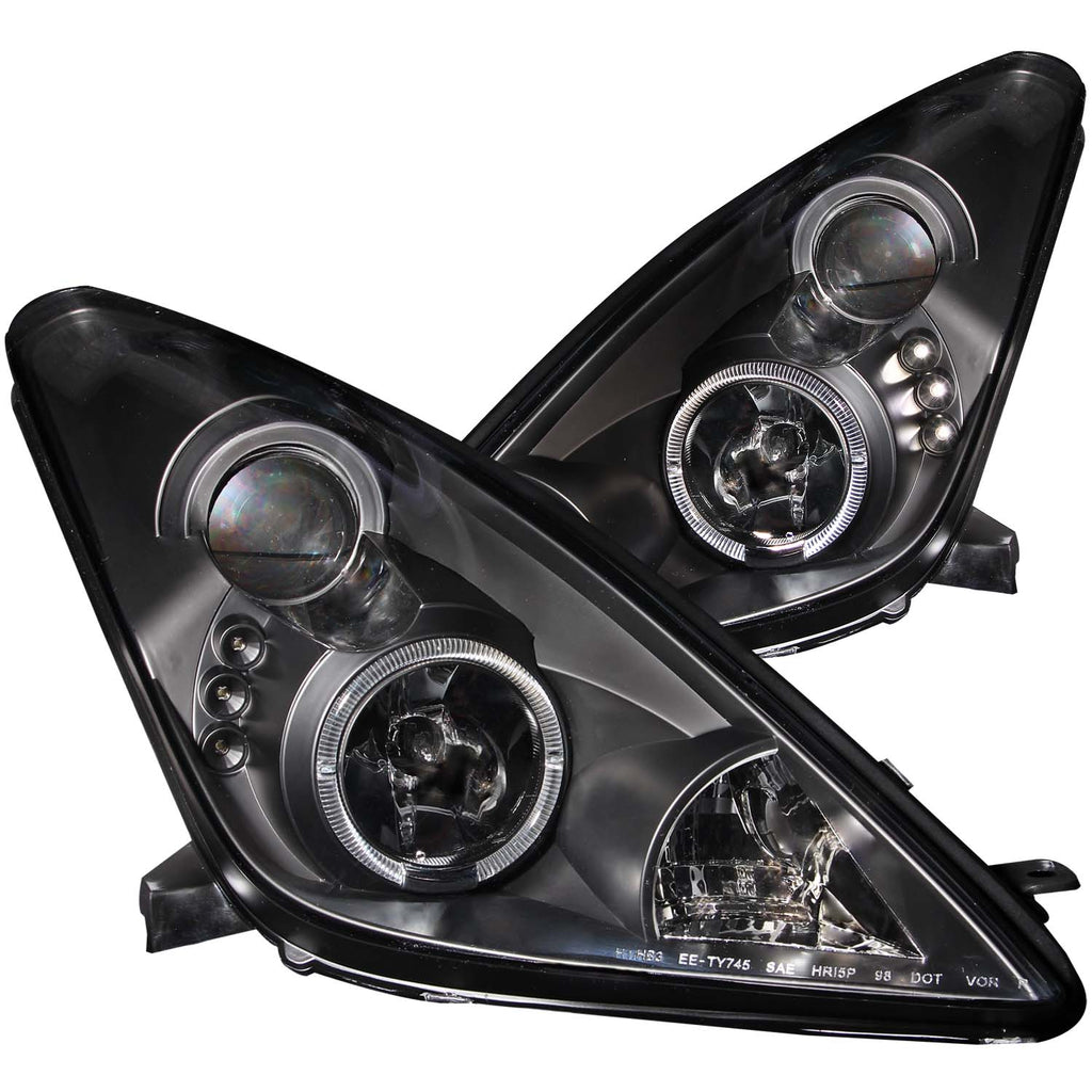 2000-2005 Toyota Celica Projector Headlight Set W/Halo