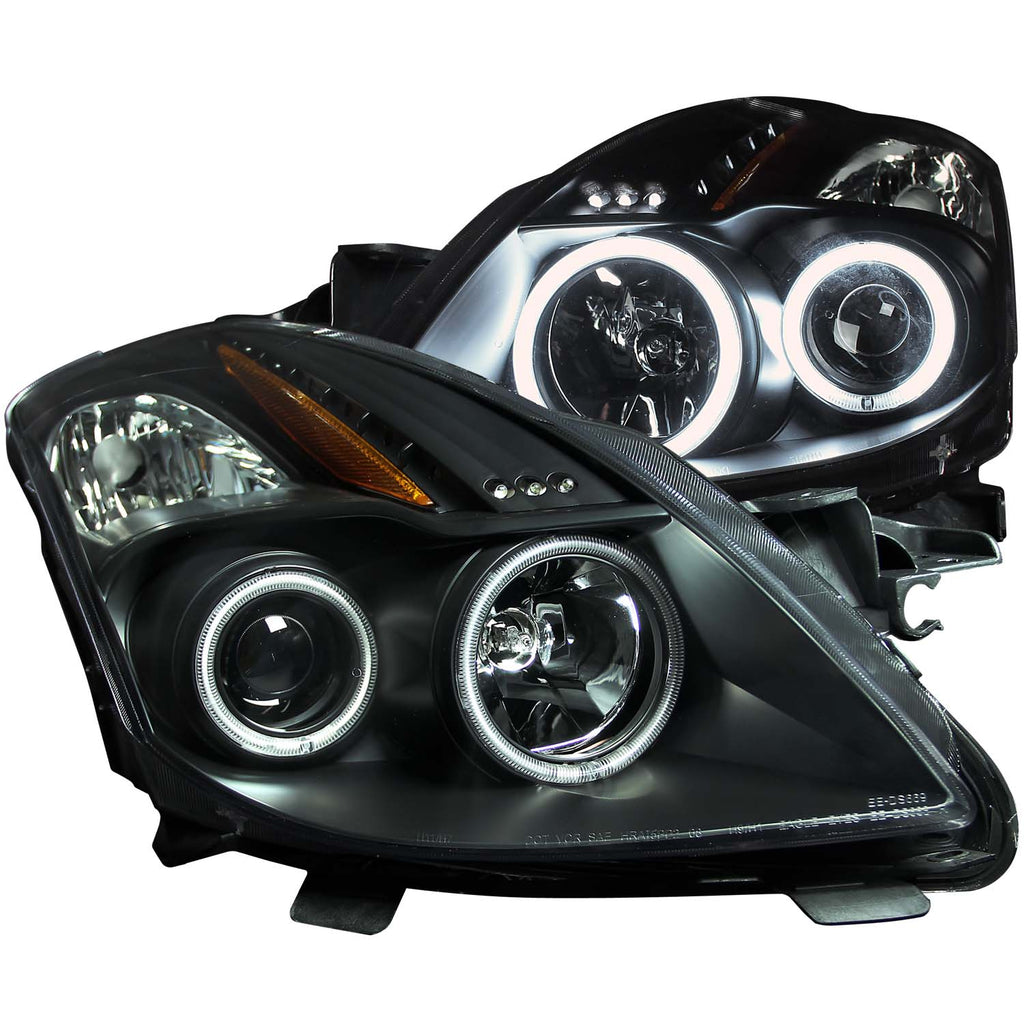 2008-2010 Nissan Altima Projector Headlight Set W/Halo
