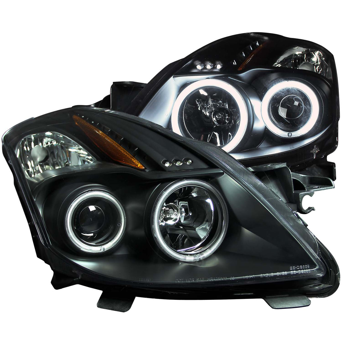 2008-2010 Nissan Altima Projector Headlight Set W/Halo