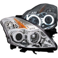 2008-2010 Nissan Altima Projector Headlight Set W/Halo