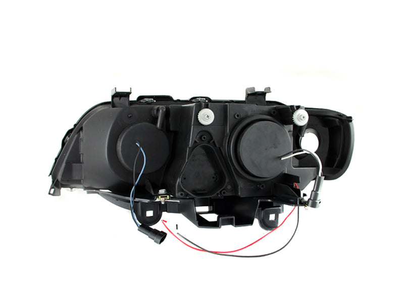 2000-2003 BMW X5 Projector Headlight Set W/Halo