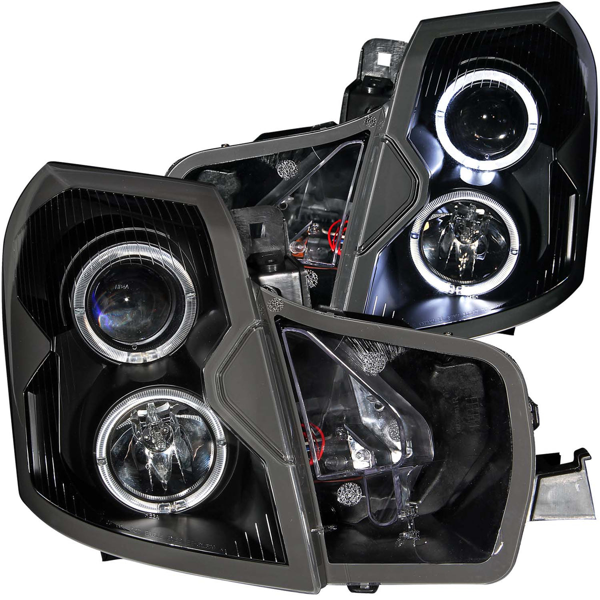 2003-2007 Cadillac CTS Projector Headlight Set W/Halo