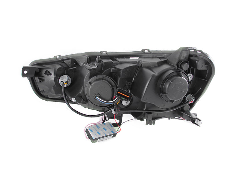 2008-2015 Mitsubishi Lancer Projector Headlight Set W/Halo