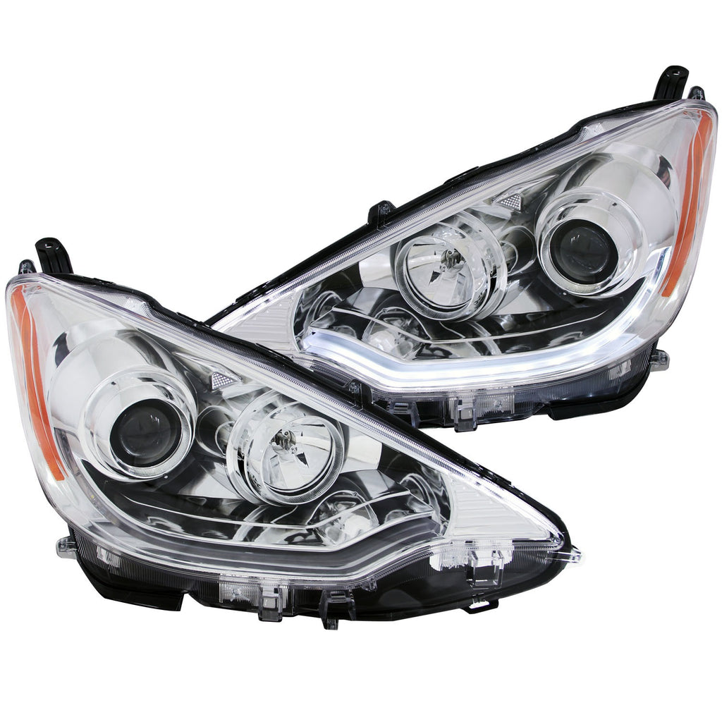 2012-2013 Toyota Prius C Projector Headlight Set