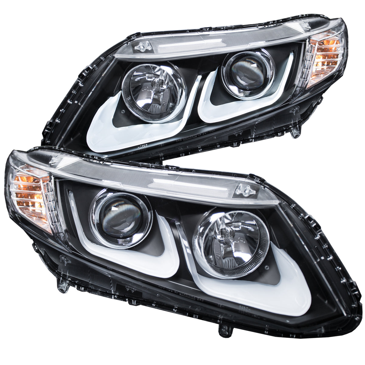 2012-2015 Honda Civic Projector Headlight Set
