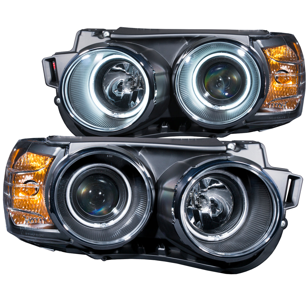 2012-2015 Chevrolet Sonic Projector Headlight Set W/Halo