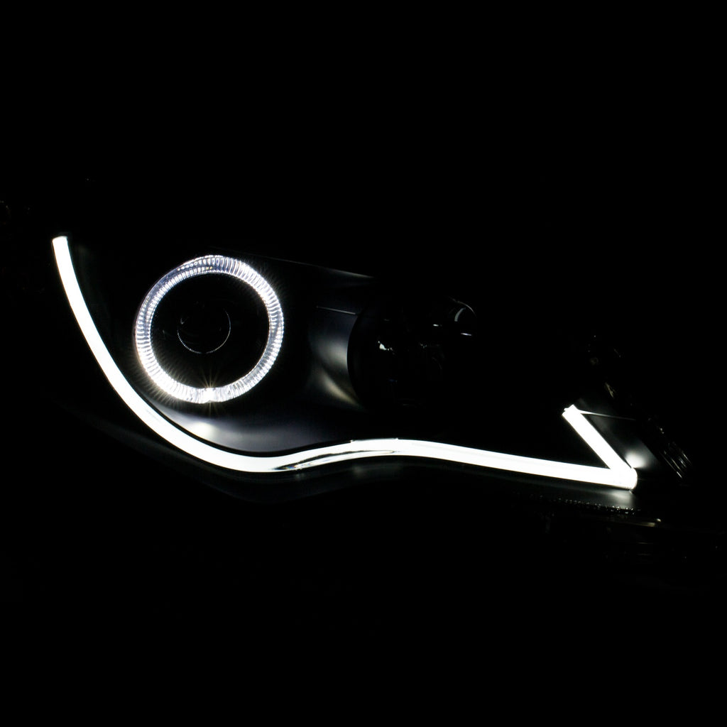 2012-2013 Toyota Camry Projector Headlight Set W/Halo
