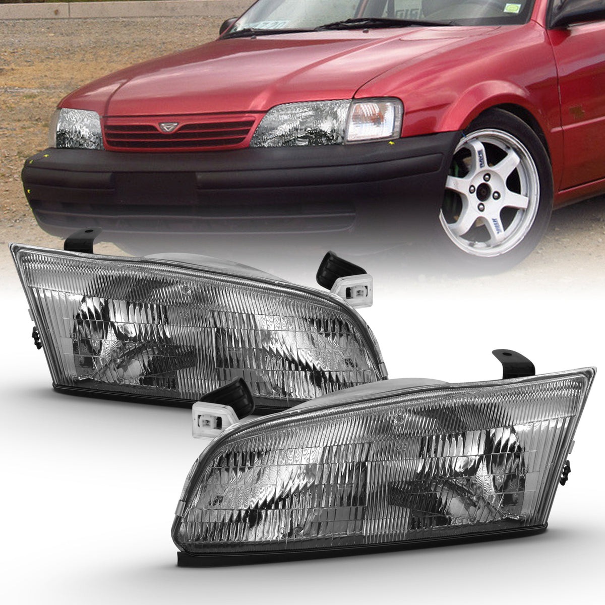 1997-1999 Toyota Camry Crystal Headlights