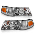 1998-2011 Ford Crown Victoria Crystal Headlights