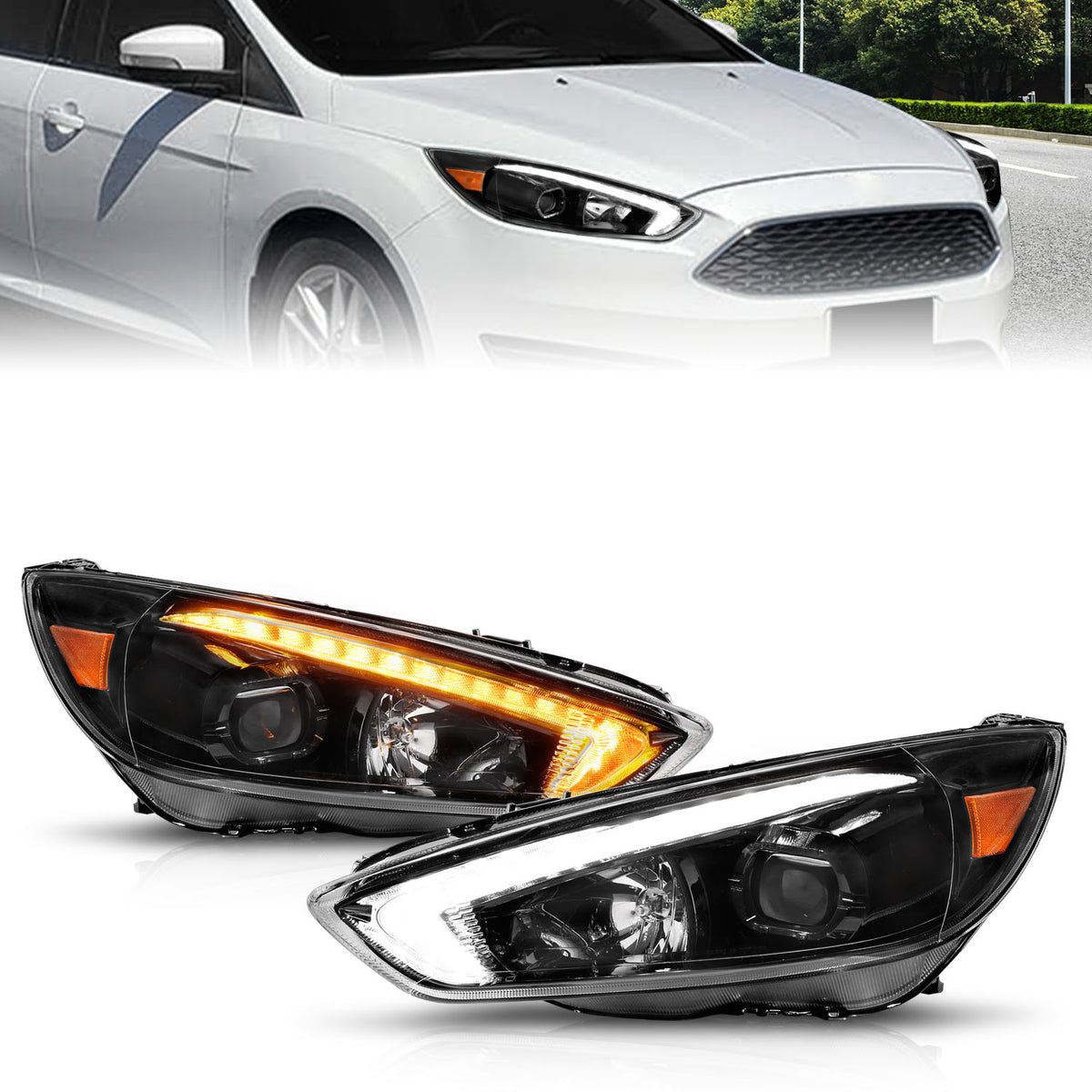 2015-2018 Ford Focus Projector Headlight