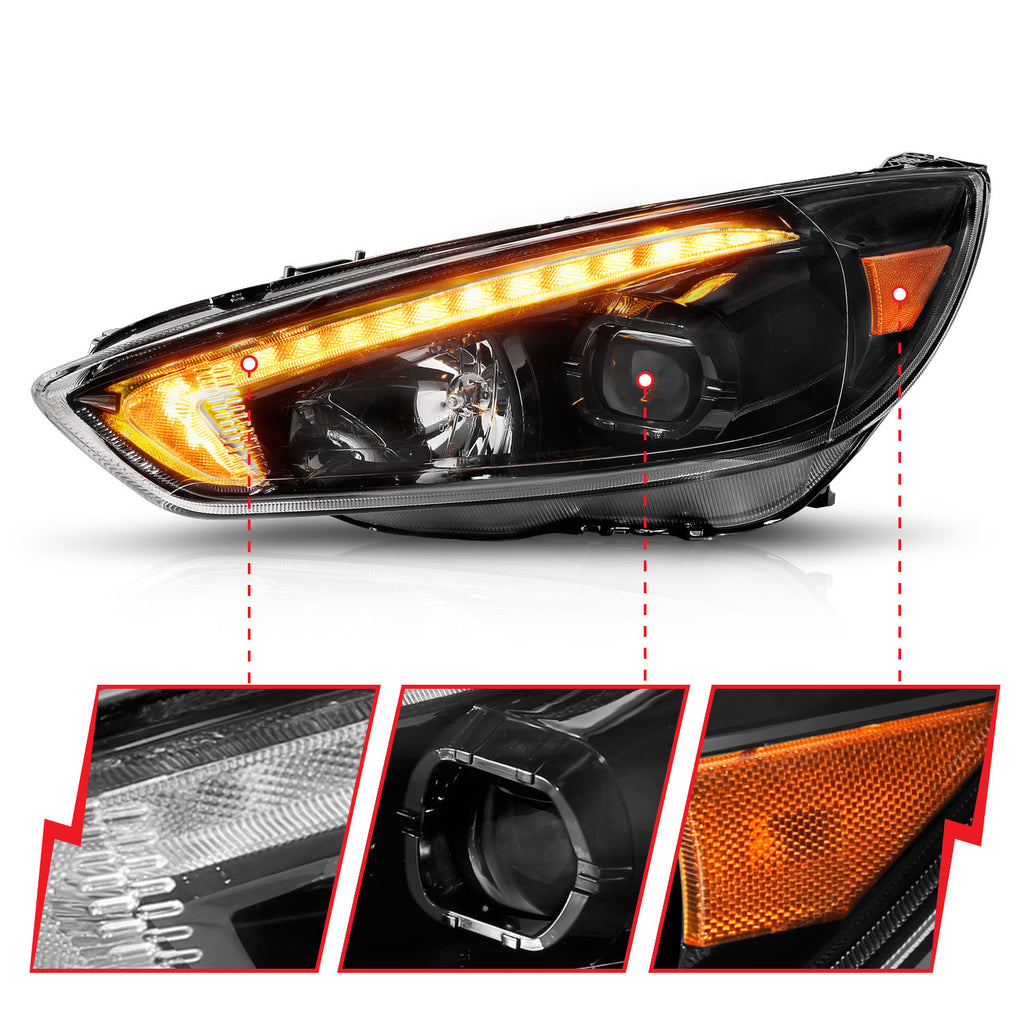 2015-2018 Ford Focus Projector Headlight