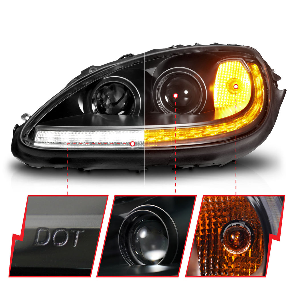 2005-2013 Chevrolet Corvette Projector Headlight