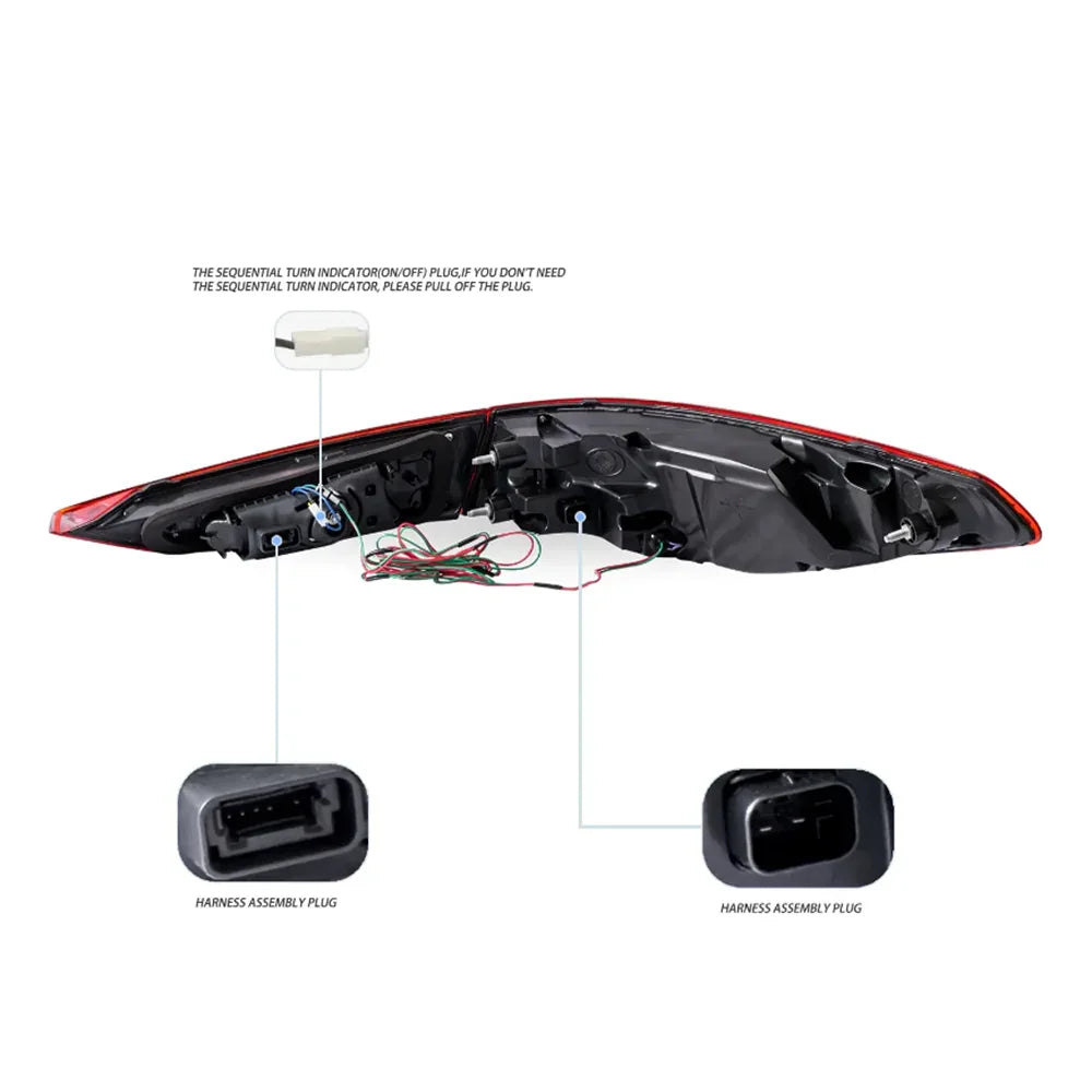 Vland OLED Tail Light Assembly for 2020+ BMW 4 Series G22/G23/G26