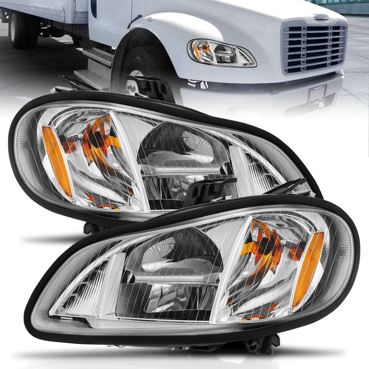 2005-2014 Freightliner M2 LED Commercial Truck Headlight