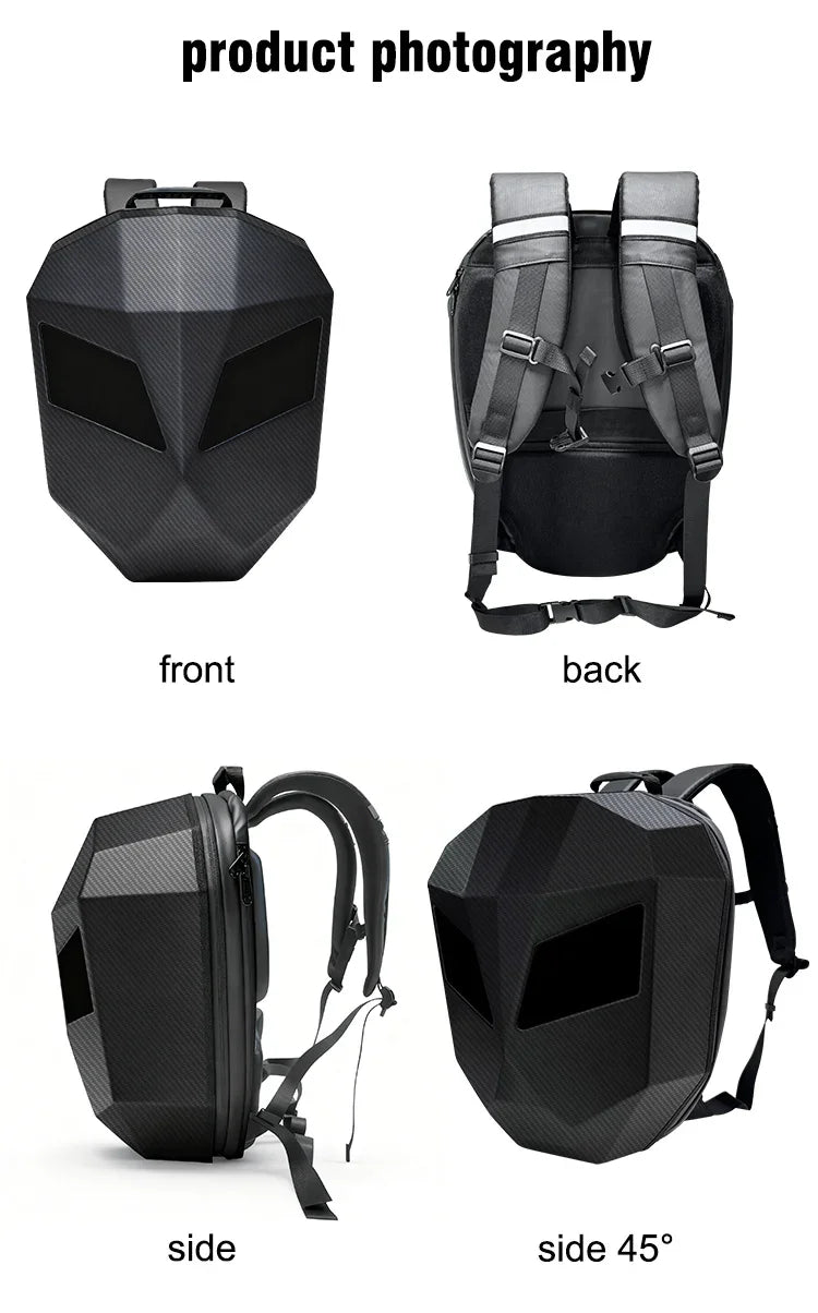 Auxbeam Smart LED Motorcycle Backpack – DIY Display