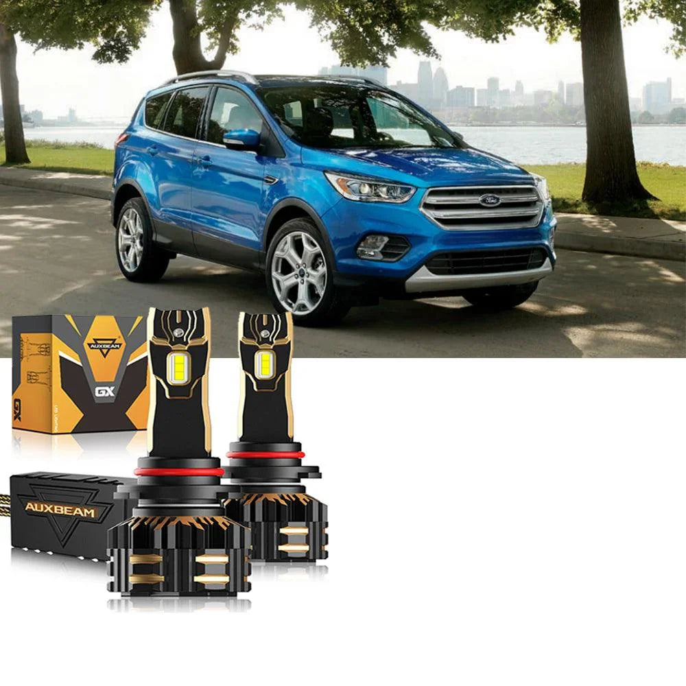 Auxbeam LED Headlight Bulbs Bundle for 2018-2019 Ford Escape 9005